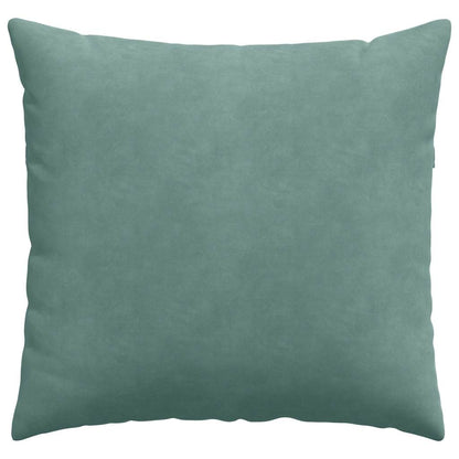 Cuscini da Divano 2 pcs Verde Mare 45 x 45 cm Tessuto in Cords | homemem39