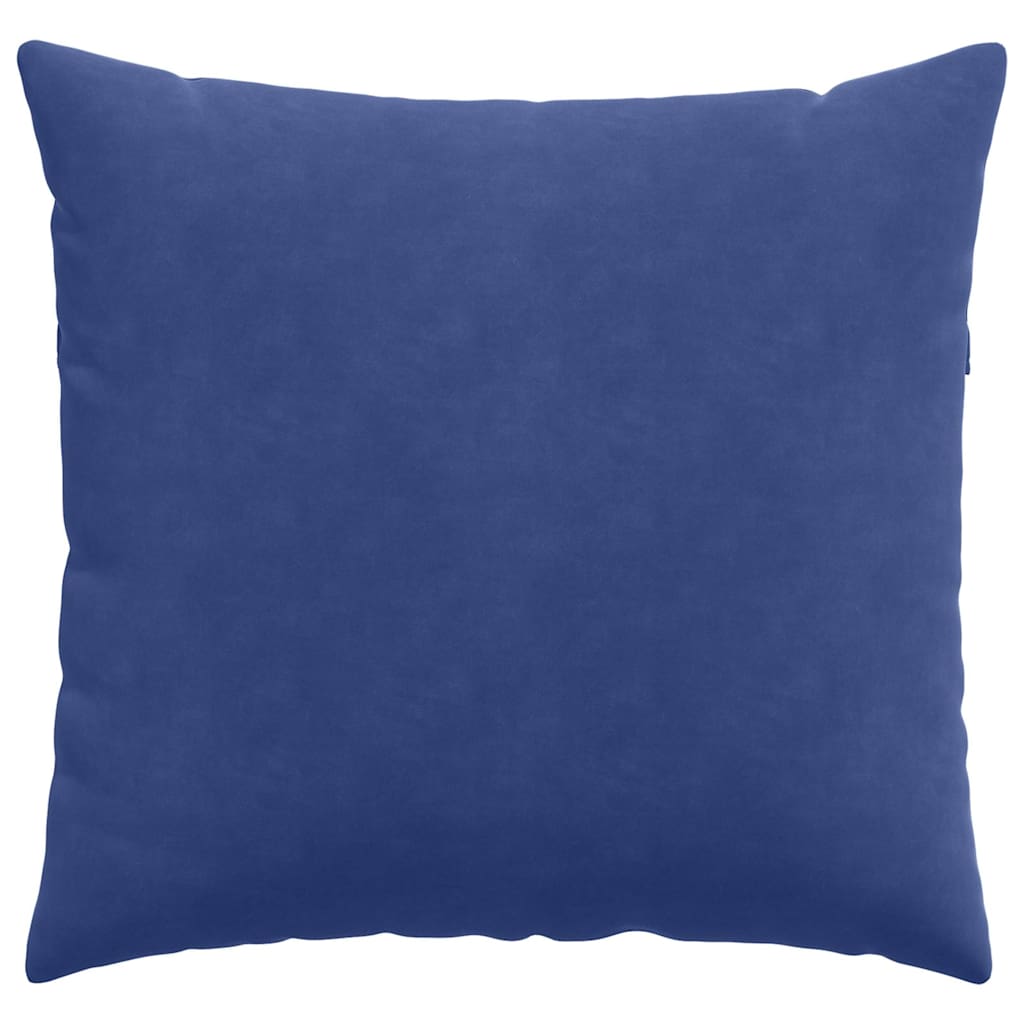 Cuscini da Divano 2 pcs Blu Polizia 45 x 45 cm Tessuto in Cords | homemem39