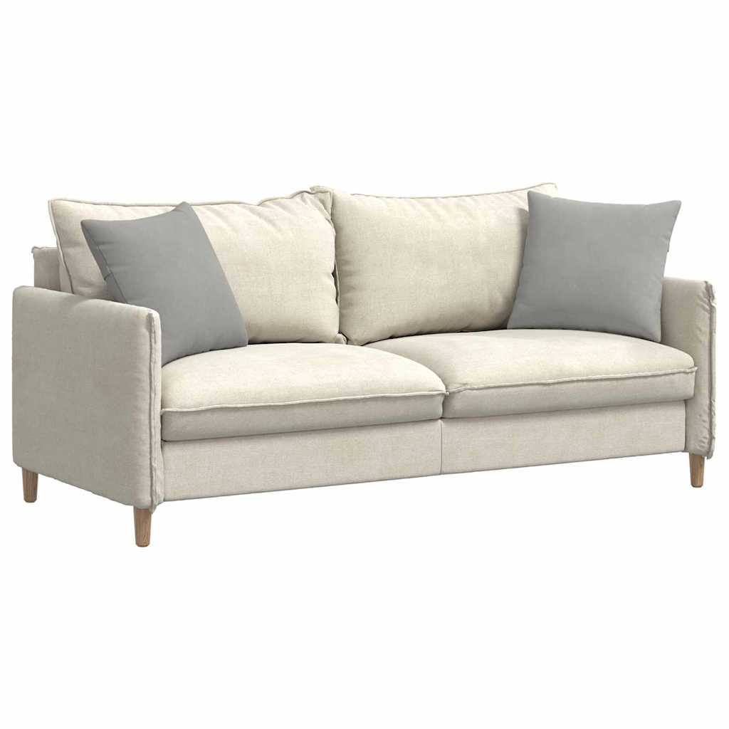 Cuscini da Divano 2 pcs Grigio chiaro 45 x 45 cm Tessuto | homemem39