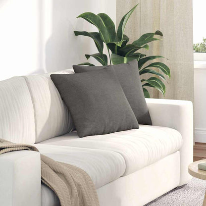 Cuscini da Divano 2 pcs Grigio chiaro 45 x 45 cm | homemem39