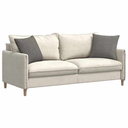 Cuscini da Divano 2 pcs Grigio chiaro 45 x 45 cm | homemem39