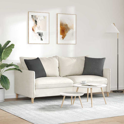 Cuscini da Divano 2 pcs Grigio scuro 45 x 45 cm | homemem39