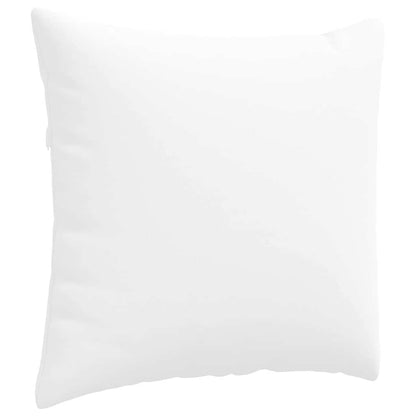 Cuscini da Divano 2 pcs Bianco 50 x 50 cm Tessuto | homemem39