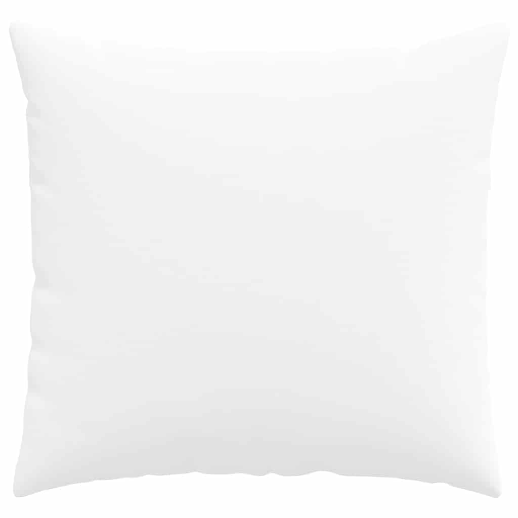 Cuscini da Divano 2 pcs Bianco 50 x 50 cm Tessuto | homemem39