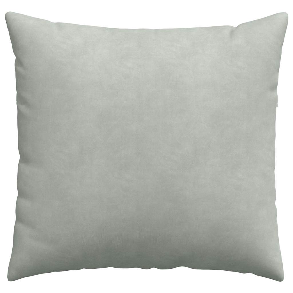 Cuscini da Divano 2 pcs Grigio chiaro 50 x 50 cm | homemem39