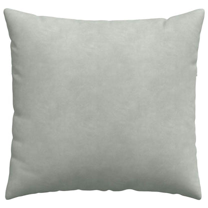 Cuscini da Divano 2 pcs Grigio chiaro 50 x 50 cm | homemem39