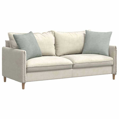 Cuscini da Divano 2 pcs Grigio chiaro 50 x 50 cm | homemem39