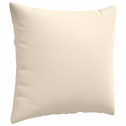 Cuscini da Divano 2 pcs Beige 50 x 50 cm Tessuto | homemem39