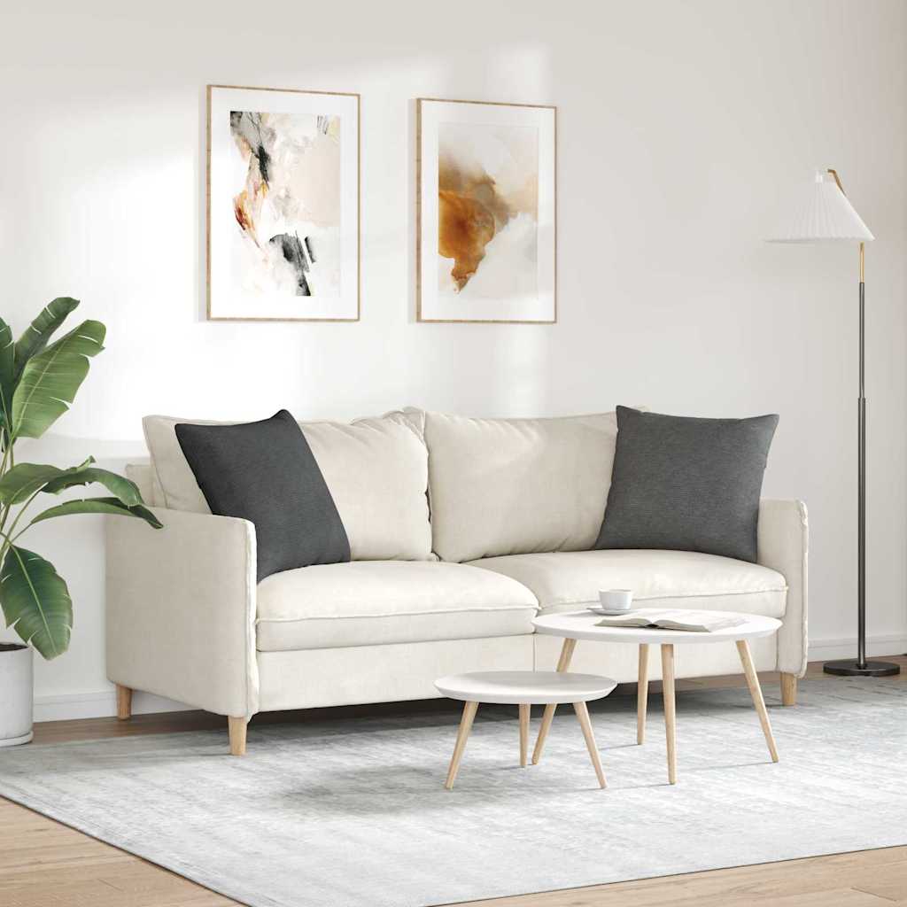 Cuscini da Divano 2 pcs Grigio scuro 50 x 50 cm | homemem39