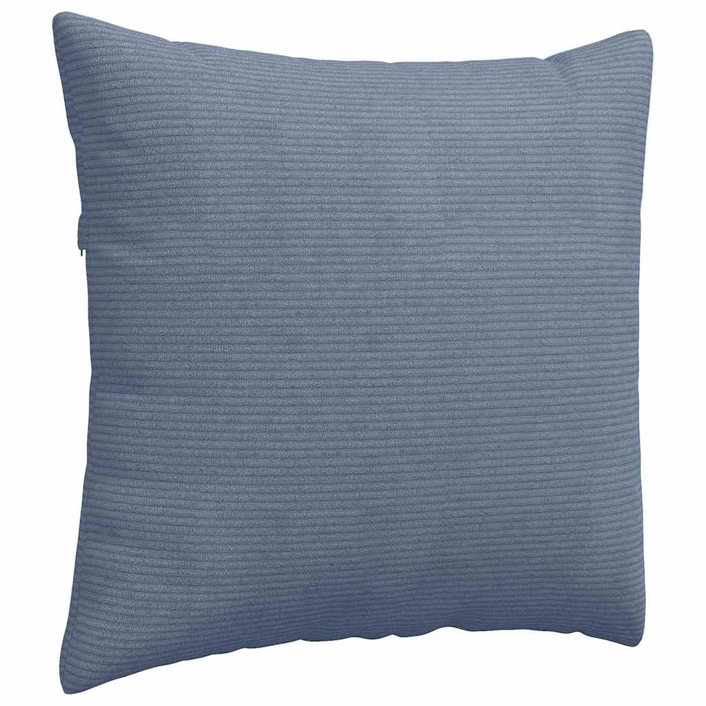 Cuscini da Divano 2 pcs Blu 50 x 50 cm Tessuto in Cords | homemem39