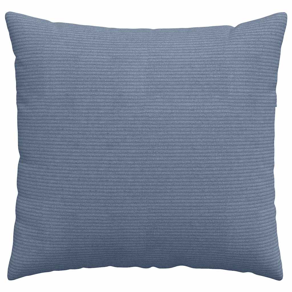 Cuscini da Divano 2 pcs Blu 50 x 50 cm Tessuto in Cords | homemem39
