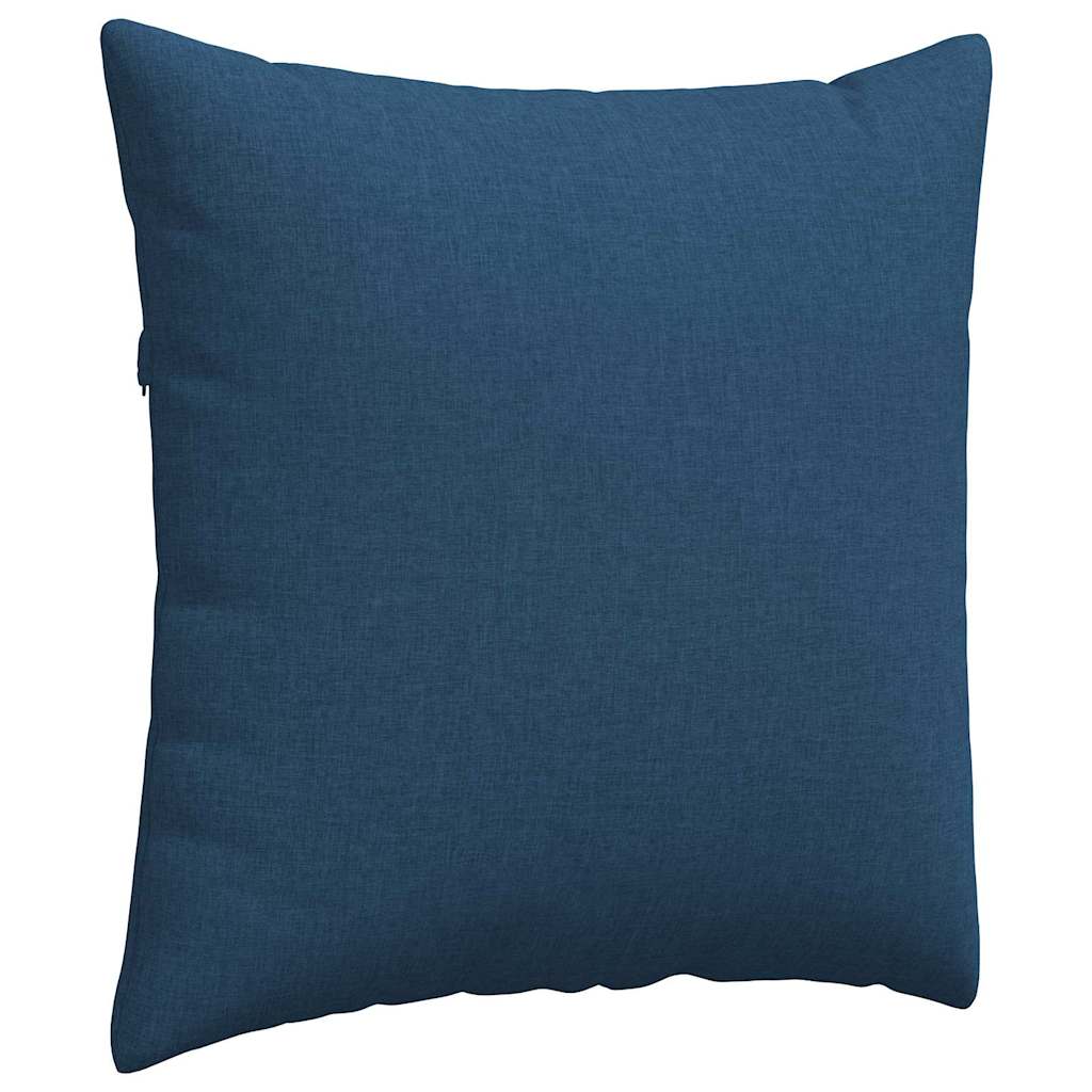 Cuscini da Divano 2 pcs Blu 60 x 60 cm Tessuto | homemem39