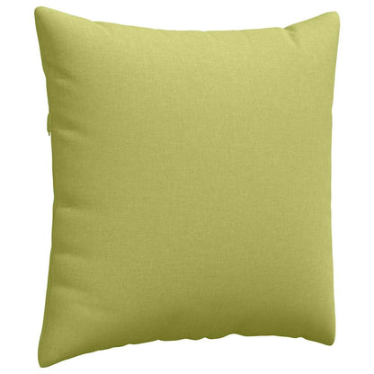 Cuscini da Divano 2 pcs Verde chiaro 60 x 60 cm Tessuto | homemem39