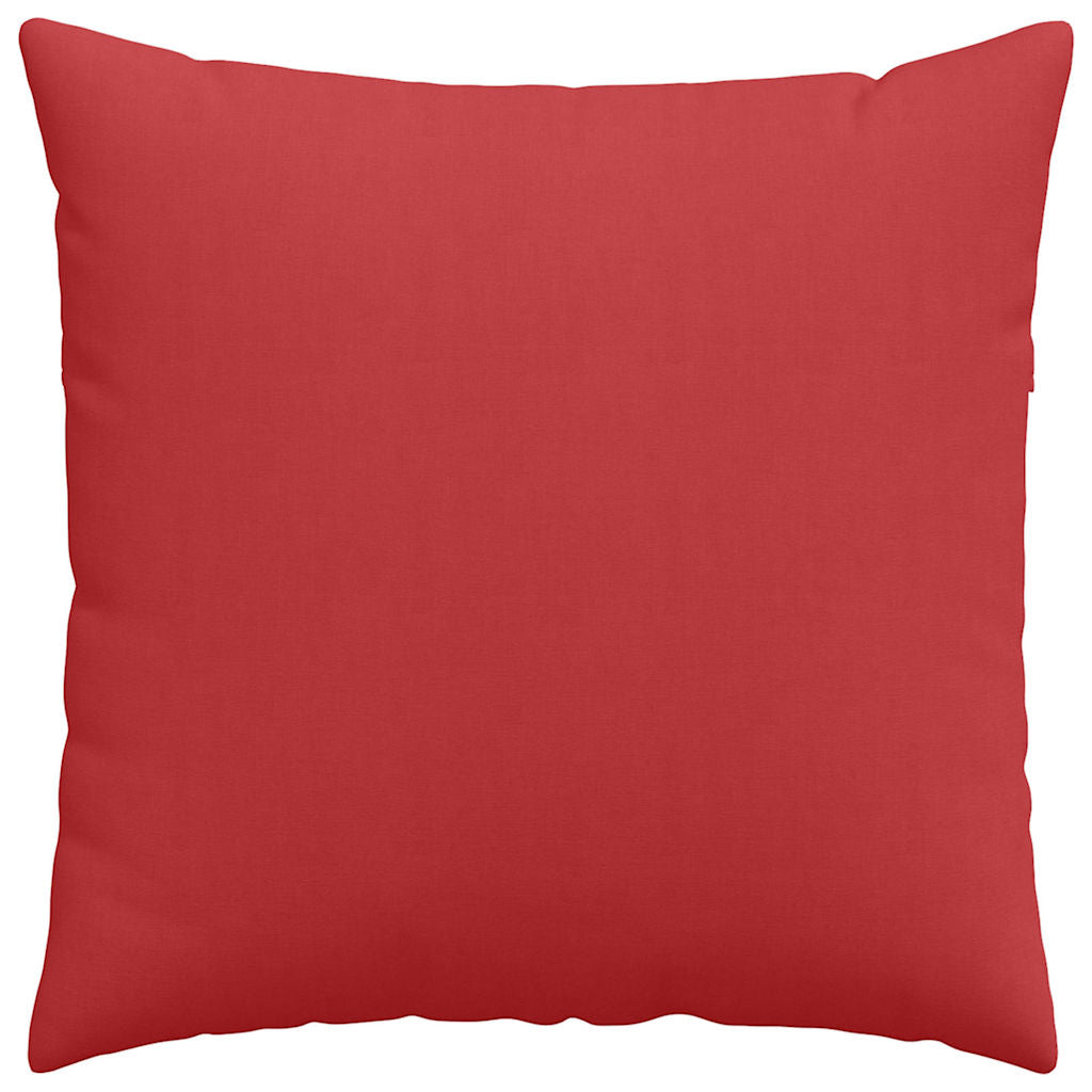 Cuscini da Divano 2 pcs Rosso 60 x 60 cm Tessuto | homemem39