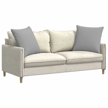 Cuscini da Divano 2 pcs Grigio Nuvola 60 x 60 cm Tessuto | homemem39