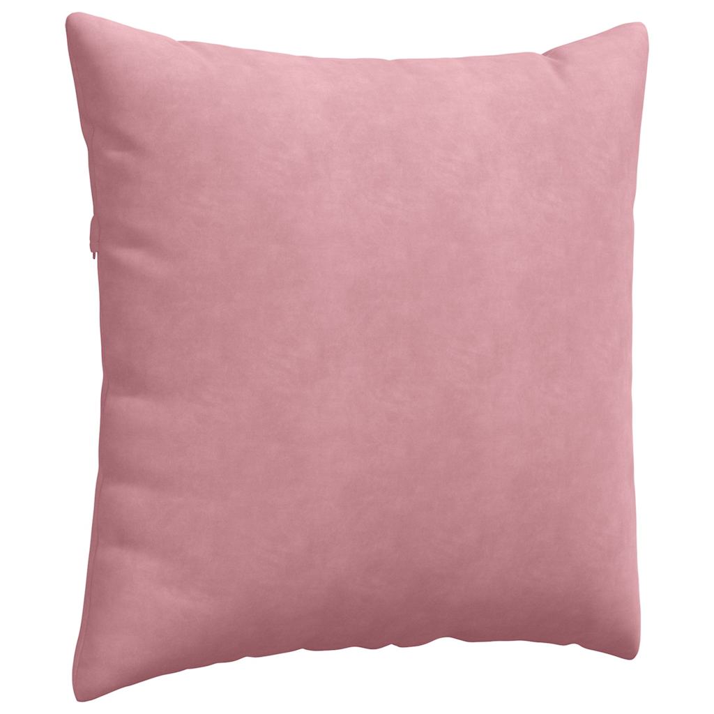Cuscini da Divano 2 pcs Rosa 60 x 60 cm Tessuto in Cords | homemem39