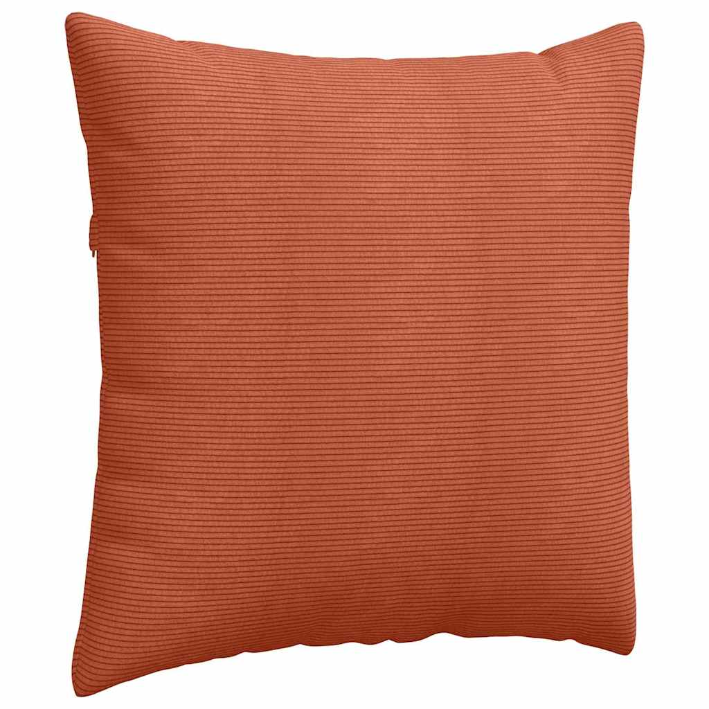 Cuscini da Divano 2 pcs Rosso Arancio 60 x 60 cm | homemem39