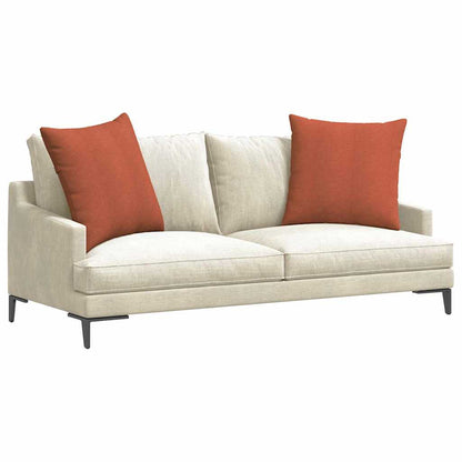Cuscini da Divano 2 pcs Rosso Arancio 60 x 60 cm | homemem39