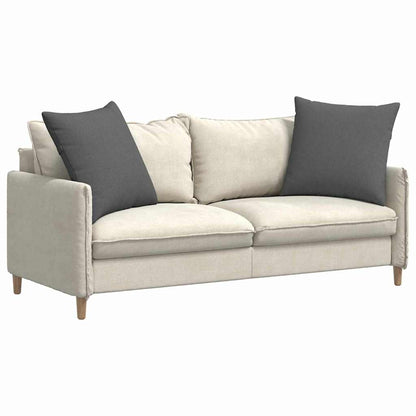 Cuscini da Divano 2 pcs Grigio scuro 80 x 80 cm Tessuto | homemem39
