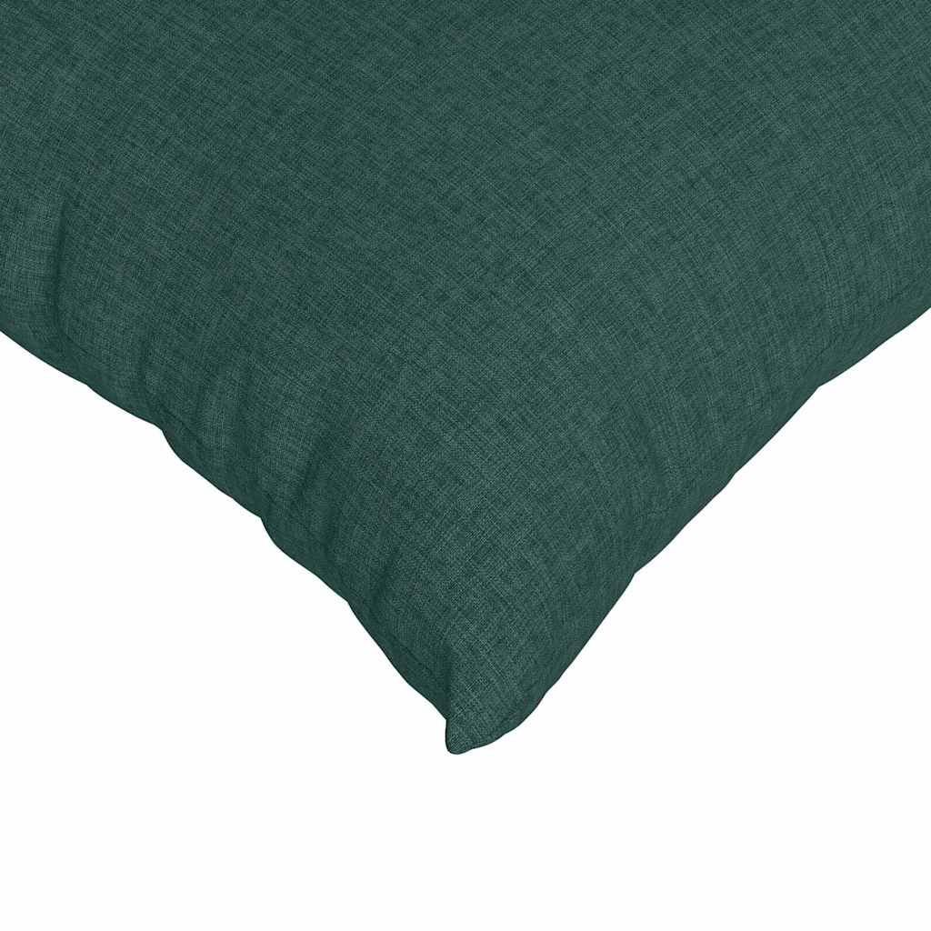 Cuscini da Divano 2 pcs Verde Scuro 80 x 80 cm Tessuto | homemem39