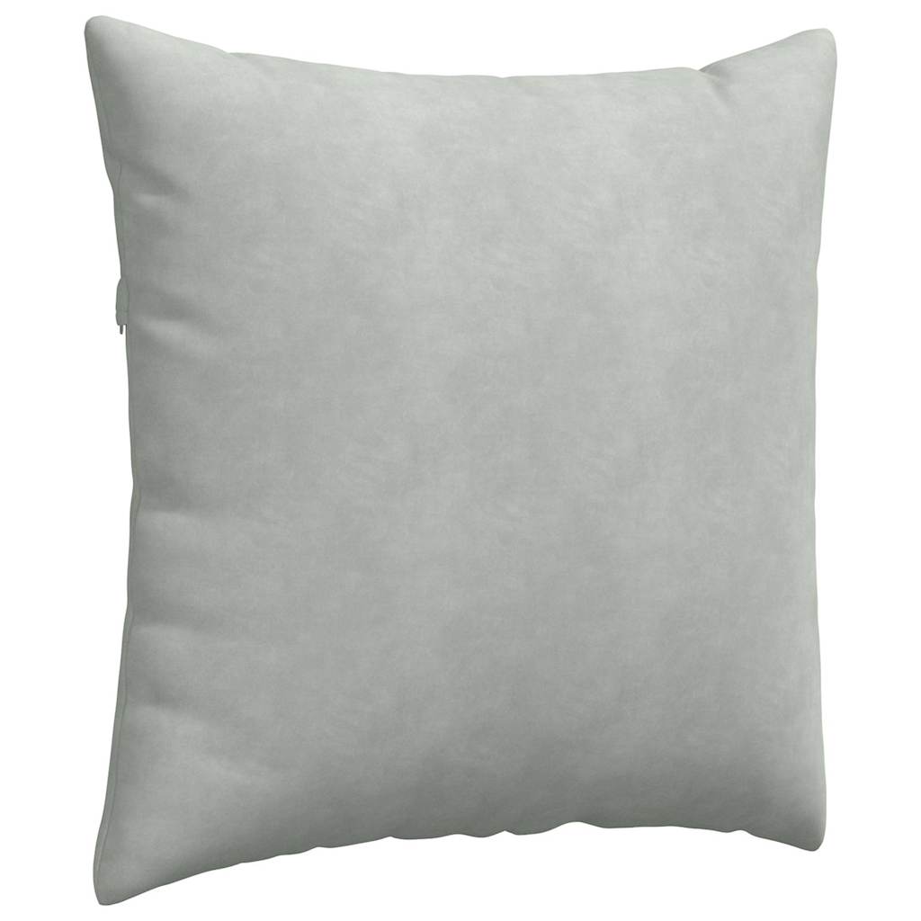 Cuscini da Divano 2 pcs Grigio chiaro 80 x 80 cm | homemem39