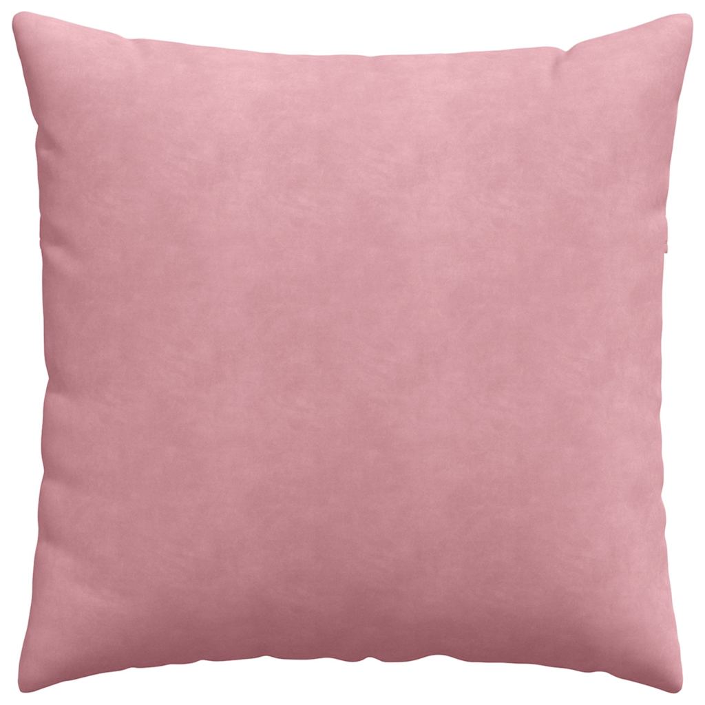 Cuscini da Divano 2 pcs Rosa 80 x 80 cm Tessuto in Cords | homemem39