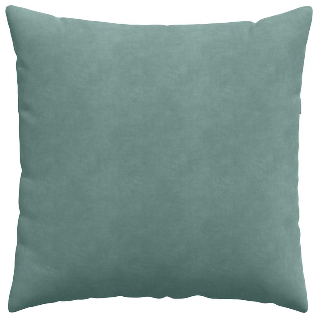 Cuscini da Divano 2 pcs Verde Mare 80 x 80 cm Tessuto in Cords | homemem39