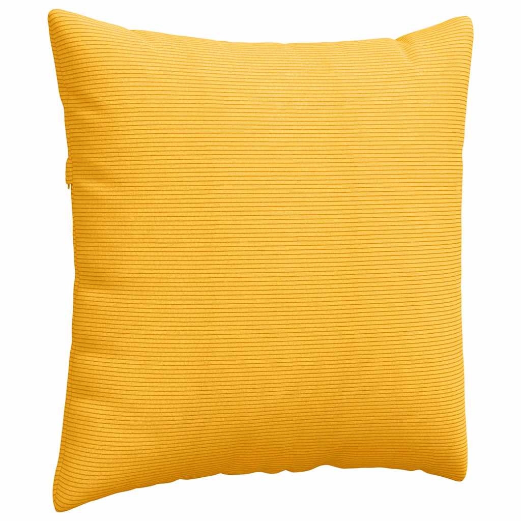 Cuscini da Divano 2 pcs Giallo Chiaro 80 x 80 cm | homemem39