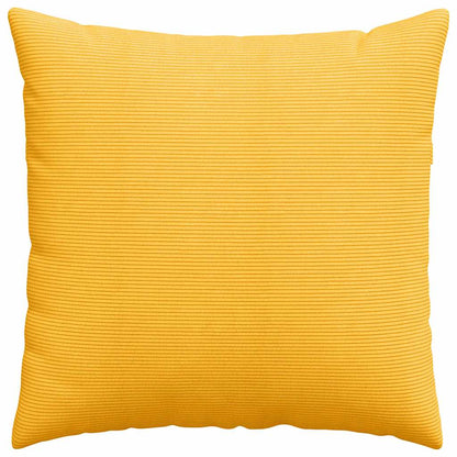 Cuscini da Divano 2 pcs Giallo Chiaro 80 x 80 cm | homemem39