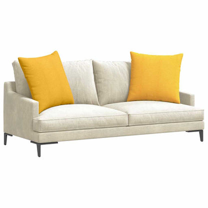 Cuscini da Divano 2 pcs Giallo Chiaro 80 x 80 cm | homemem39