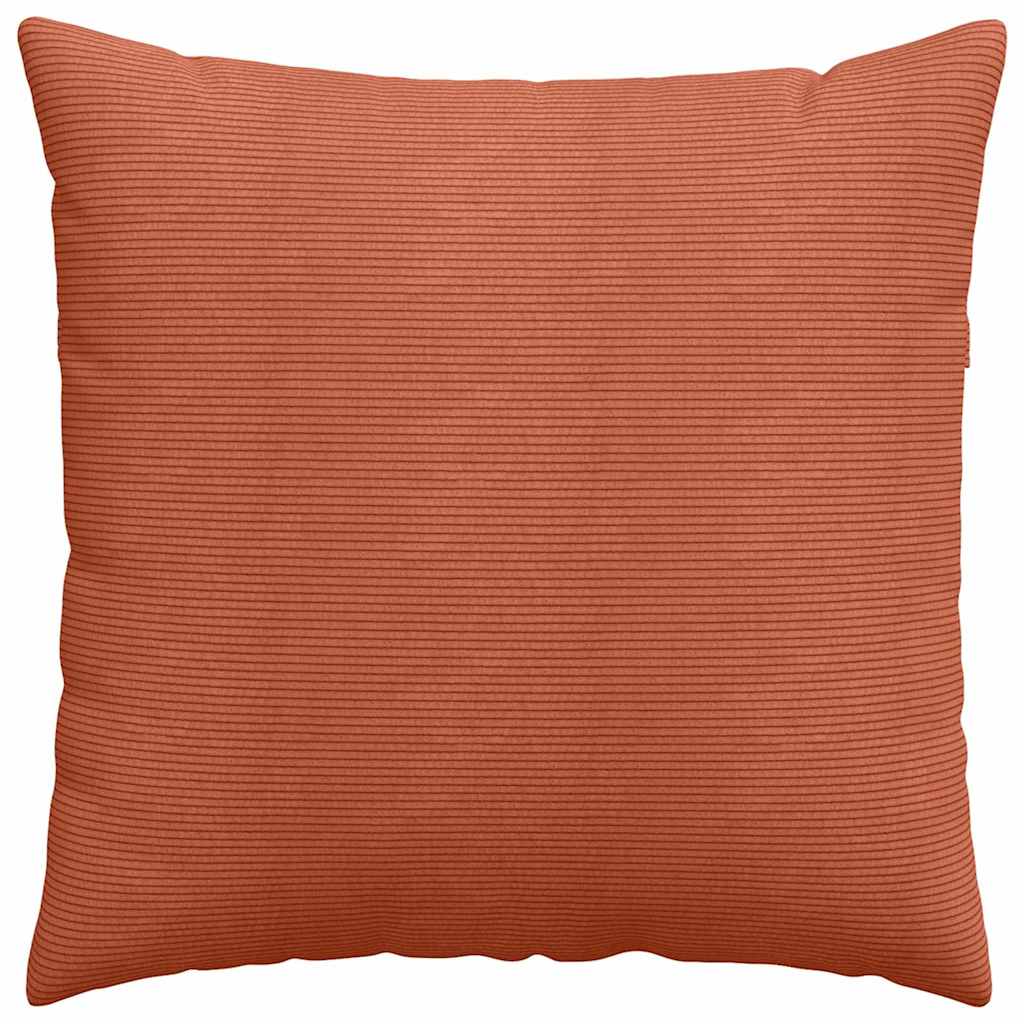 Cuscini da Divano 2 pcs Rosso Arancio 80 x 80 cm | homemem39