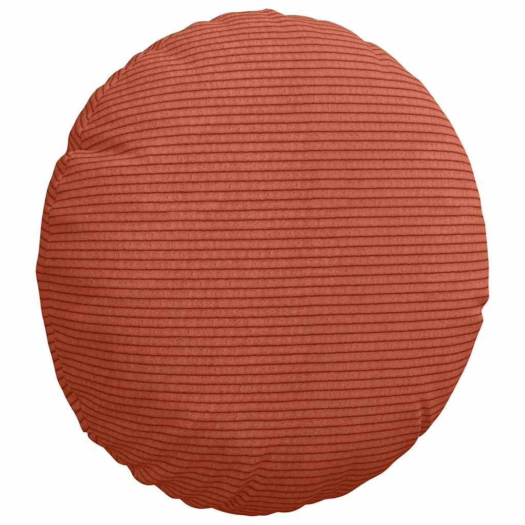 Cuscini per Seduta 2 pcs Rosso Arancio Ø30 x 13 cm | homemem39