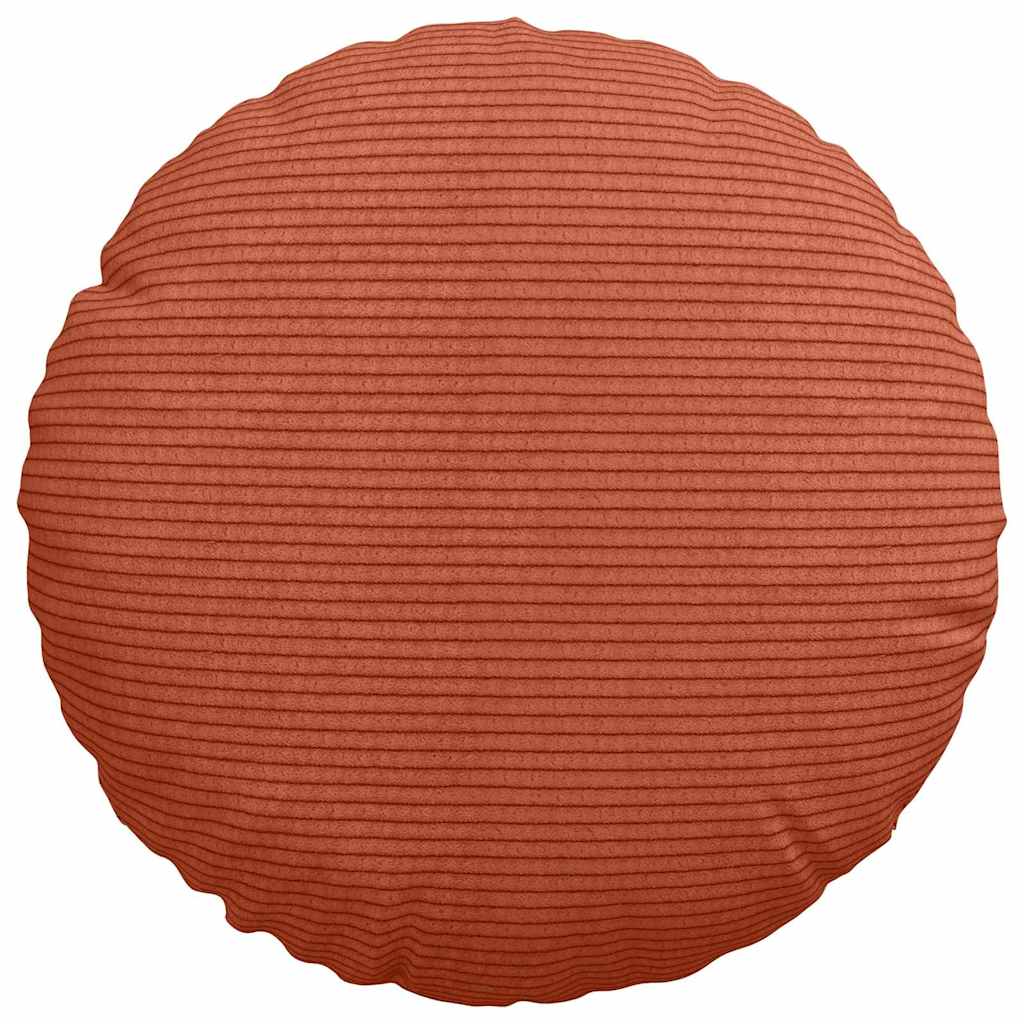 Cuscini per Seduta 2 pcs Rosso Arancio Ø30 x 13 cm | homemem39