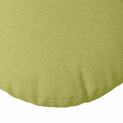 Cuscini per Seduta 2 pcs Verde chiaro Ø40 x 13 cm Tessuto | homemem39