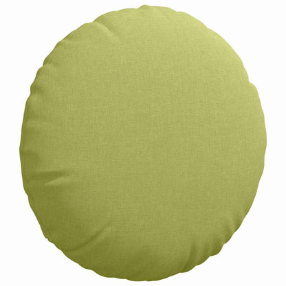Cuscini per Seduta 2 pcs Verde chiaro Ø40 x 13 cm Tessuto | homemem39