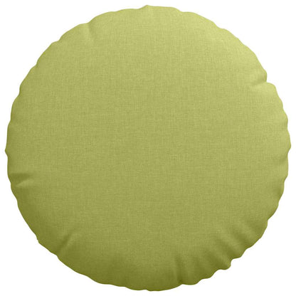 Cuscini per Seduta 2 pcs Verde chiaro Ø40 x 13 cm Tessuto | homemem39