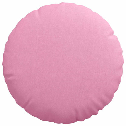 Cuscini per Seduta 2 pcs Rosa Ø40 x 13 cm Tessuto | homemem39