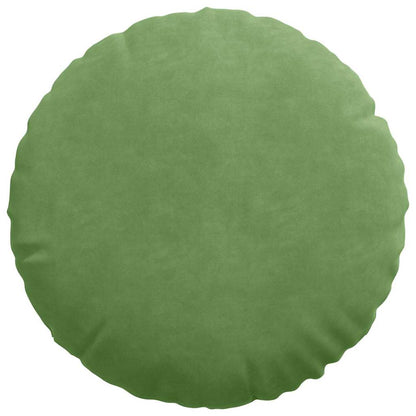 Cuscini per Seduta 2 pcs Verde chiaro Ø 40 x 13 cm Velluto | homemem39