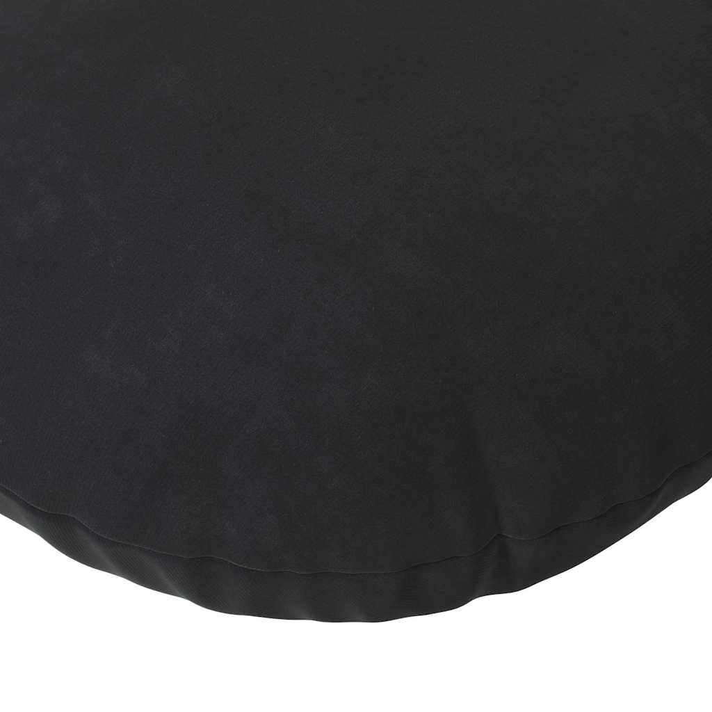Cuscini per Seduta 2 pcs Nero Ø 40 x 13 cm Velluto | homemem39