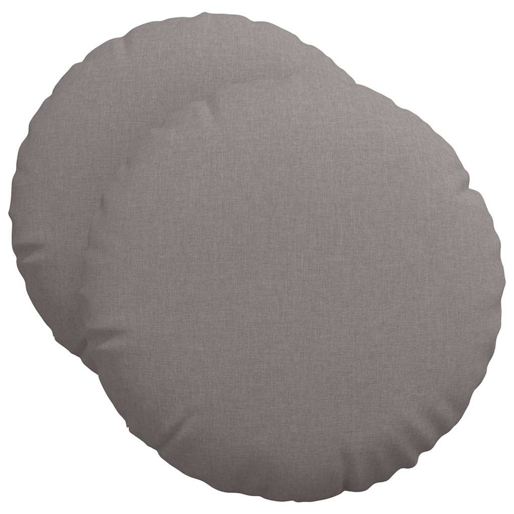 Cuscini per Seduta 2 pcs Talpa Ø50 x 19 cm Tessuto | homemem39