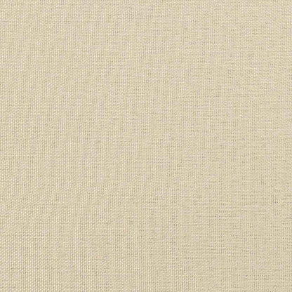 Cuscini per Seduta 2 pcs Crema Ø50 x 19 cm Tessuto | homemem39