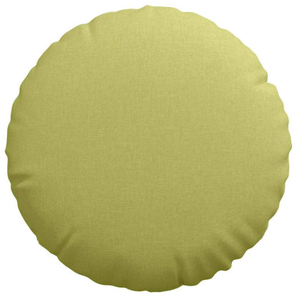 Cuscini per Seduta 2 pcs Verde chiaro Ø50 x 19 cm Tessuto | homemem39