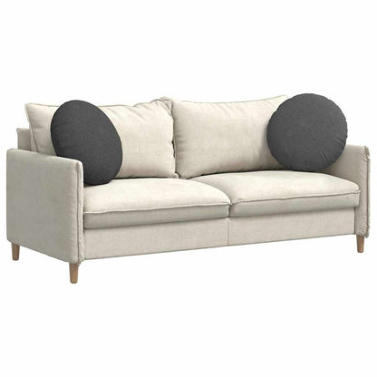 Cuscini per Seduta 2 pcs Grigio scuro Ø50 x 19 cm | homemem39