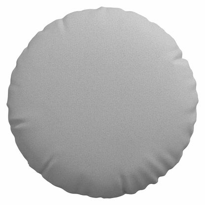 Cuscini per Seduta 2 pcs Grigio Nuvola Ø60 x 21 cm Tessuto | homemem39