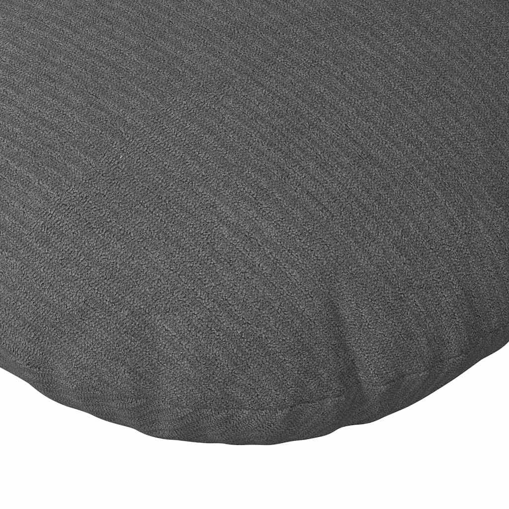 Cuscini per Seduta 2 pcs Grigio scuro Ø60 x 21 cm | homemem39
