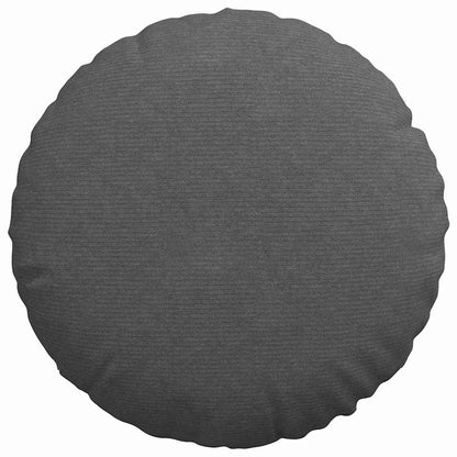 Cuscini per Seduta 2 pcs Grigio scuro Ø60 x 21 cm | homemem39