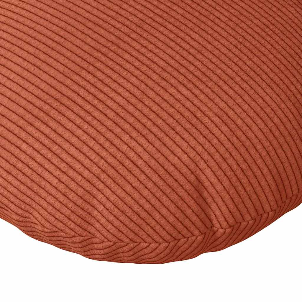 Cuscini per Seduta 2 pcs Rosso Arancio Ø60 x 21 cm | homemem39