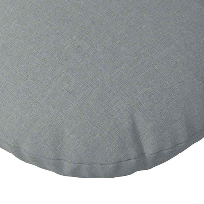 Cuscini per Seduta 2 pcs Grigio chiaro Ø80 x 29 cm Tessuto | homemem39