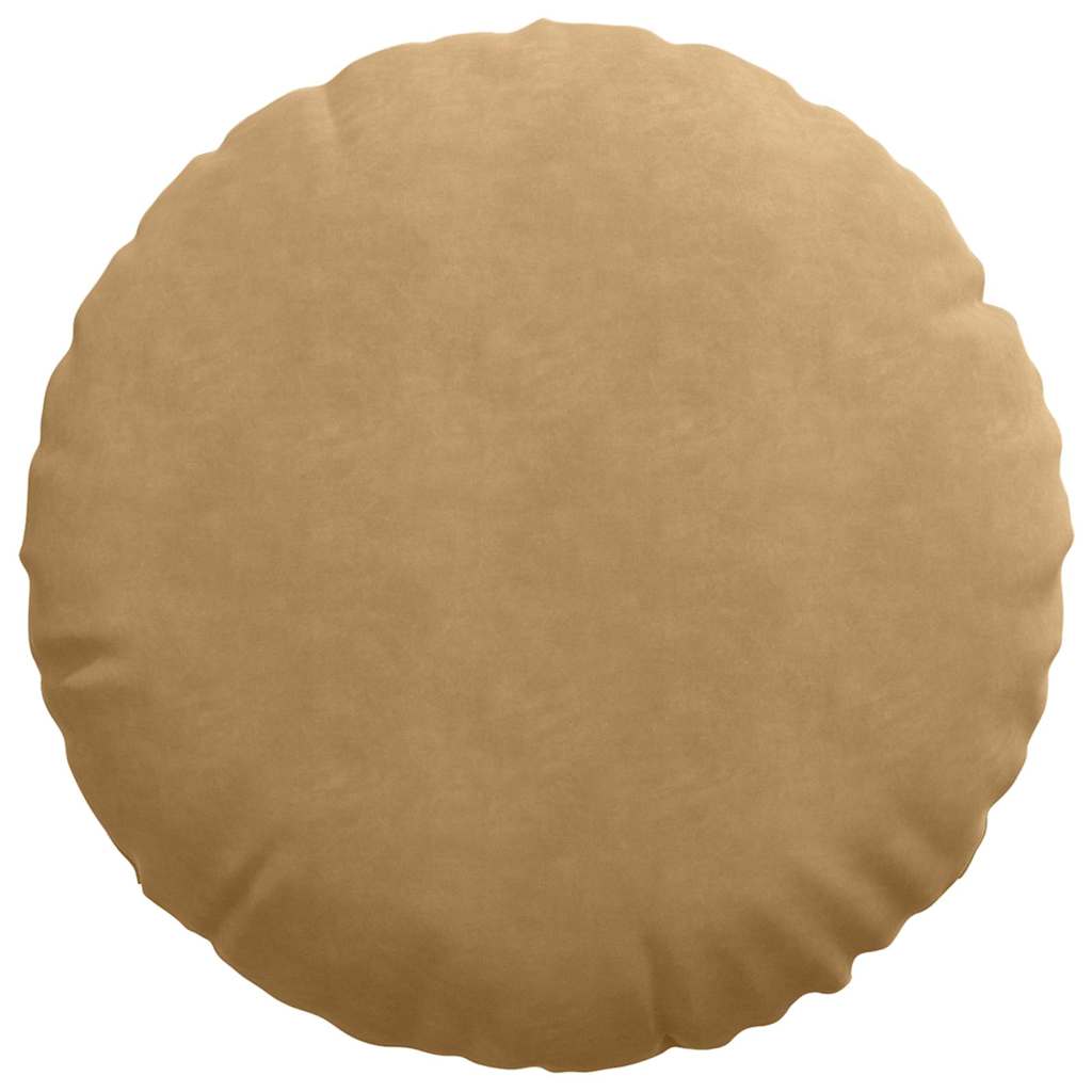 Cuscini per Seduta 2 pcs Marrone Ø 80 x 29 cm Velluto | homemem39