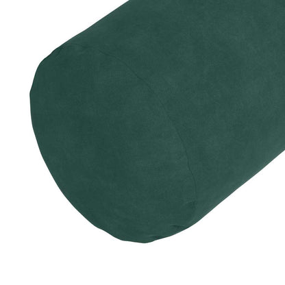 Cuscini a rullo 2 pcs Verde Scuro Ø 15 x 40 cm Tessuto in Cords | homemem39